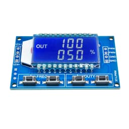 DC 3.3V-30V 1-Channel 1Hz-150KHz Dual Mode Signal Generator Square Wave LCD PWM Pulse Frequency Duty Cycle Adjustable Module