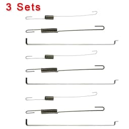 3sets Throttle Governor Springs Link Rod Speed Control Spring For Honda GX120 GX140 GX160 GX200 5.5hp 6.5hp Engines Garden Tools