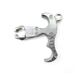 Stainless Steel Fish Dart Releaser Hunting Slingshot Accessories Slingshots Release Grip Shooting Steel Ball Releaser