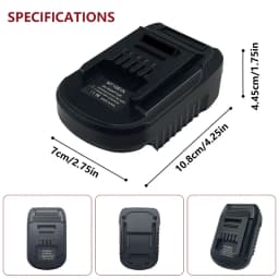 1/2PCS Adapter for Makita 18V To for Einhell 18V Li-ion Battery Replacement Converter for Einhell Power Tools Drill Driver Use