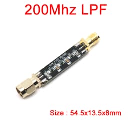 RF Low Pass Filter LPF 30Mhz/100Mhz/200Mhz/500Mhz/800Mhz/1000Mhz/1200Mhz/1400Mhz/2000Mhz/2400Mhz Signal Radio Frequency LC