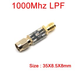 RF Low Pass Filter LPF 30Mhz/100Mhz/200Mhz/500Mhz/800Mhz/1000Mhz/1200Mhz/1400Mhz/2000Mhz/2400Mhz Signal Radio Frequency LC