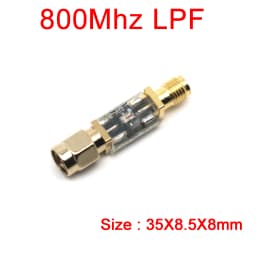 RF Low Pass Filter LPF 30Mhz/100Mhz/200Mhz/500Mhz/800Mhz/1000Mhz/1200Mhz/1400Mhz/2000Mhz/2400Mhz Signal Radio Frequency LC