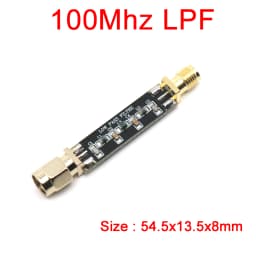 RF Low Pass Filter LPF 30Mhz/100Mhz/200Mhz/500Mhz/800Mhz/1000Mhz/1200Mhz/1400Mhz/2000Mhz/2400Mhz Signal Radio Frequency LC