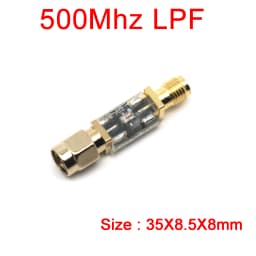 RF Low Pass Filter LPF 30Mhz/100Mhz/200Mhz/500Mhz/800Mhz/1000Mhz/1200Mhz/1400Mhz/2000Mhz/2400Mhz Signal Radio Frequency LC