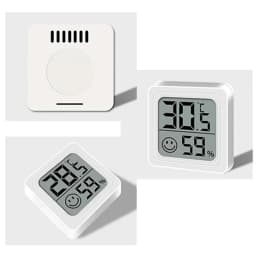 6-10PCS Digital Thermometer Hygrometer Indoor Room Electronic Temperature Humidity Meter Sensor Gauge Weather Station For Home 