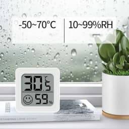6-10PCS Digital Thermometer Hygrometer Indoor Room Electronic Temperature Humidity Meter Sensor Gauge Weather Station For Home 
