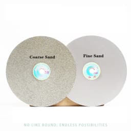 1 pcs 8 Inch 200mm Diamond Grinding Disc Coated Flat Lap Wheel Polishing Wheels Jewelry Grinding Polished Disc 46-2000 Grit