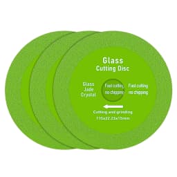 1/2/5Pcs Glass Cutting Disc 100mm x22.23mm Ultra-thin Saw Blade Diamond Jade Wine Bottle Ceramic Polish Angle Grinder Machine