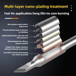 OSS TEAM C210 C245 C115 Tip for Soldering Iron Replacement Press-on Tips Welding Equipment Tool Cautin Sting for T210 T245 T80P