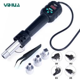 YIHUA Hot Air Gun Temperature Adjustable 8858-IV 700W Soldering Rework Welding Station LCD Digital Heat Gun BGA IC Solder Tools