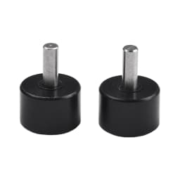 2pcs Vacuum Cleaner Wheels Wet Dry Vacuum Cleaner Accessories Wheels Parts Replace Worn-out Or Damaged Wheels