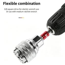 1PCS Multi-Function Universal Socket Wrench Tool - Universal Maintenance Tool, Adjustable Universal Socket Wrench