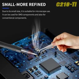 MECHANIC C210 Sereis Soldering Iron Tips C210-TS/TI/SK Replace Tip Universal Compatible T210 Soldering Station Welding Tools