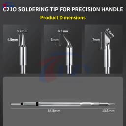 MECHANIC C210 Sereis Soldering Iron Tips C210-TS/TI/SK Replace Tip Universal Compatible T210 Soldering Station Welding Tools