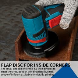 3Pcs Flap Discs 3inch 76mm Angle Grinder Sanding Discs 60 Grit Grinding Wheel Metal Plastic Wood Removal Abrasive Tool