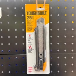 TOUGHBUILT Utility Knife TB-H4-13-A25 25MM AutoLock Snap-off Knife Toughbuilt Multifunctional Cutting Hand Tools