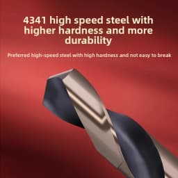 TG High Speed Steel 4341 Metal Parallel Shank Twist Drill Bits Mini Shank Drill for Stainless Steel Drilling Machineworking Tool