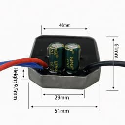 1pc 21V 12-inch Brushless Lithium Chainsaw Control Board 10-inch 12-inch Universal 21V Lithium Chainsaw Controller