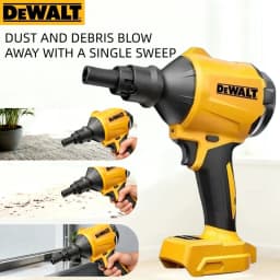 Dewalt Brushless 20V Cordless Air Blower: Multifunction Inflator & Dust Removal Gun with Nozzle(Tool Only)