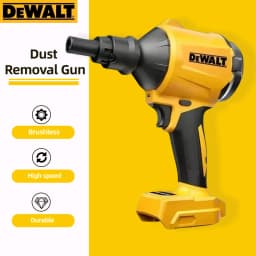 Dewalt Brushless 20V Cordless Air Blower: Multifunction Inflator & Dust Removal Gun with Nozzle(Tool Only)