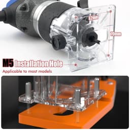 Wooden Router Base Trimming Milling Machine Base Electric Trimmer Machine Base For TUPIA MAKITA Power Tool Accessories