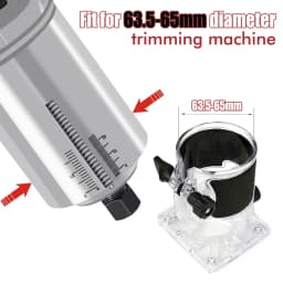 Wooden Router Base Trimming Milling Machine Base Electric Trimmer Machine Base For TUPIA MAKITA Power Tool Accessories