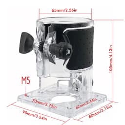 Wooden Router Base Trimming Milling Machine Base Electric Trimmer Machine Base For TUPIA MAKITA Power Tool Accessories