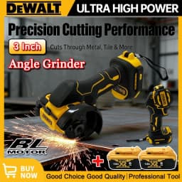 DeWalt Multifunctional Power Tools Cordless Brushless Angle Grinder Cutter Electric Wrench Polisher Air Pump Heat Gun for 18v