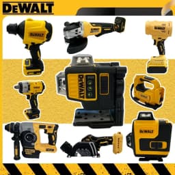 DeWalt Multifunctional Power Tools Cordless Brushless Angle Grinder Cutter Electric Wrench Polisher Air Pump Heat Gun for 18v