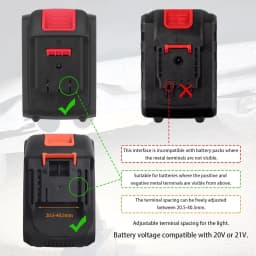 NEW LED Work Light for Makita for Milwaukee for Dewalt for Bosch for Dayi 18V-21V Li-ion Battery Power Tool Accessories