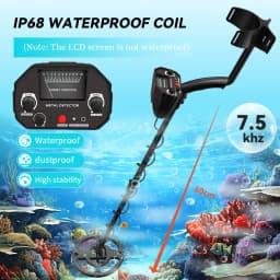 Treasure Hunter Metal Detector MD4030 Pro Professional Gold Pinpointer Underground Detector High Sensitivity Metal Finder Seeker