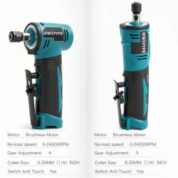 12v Brushless Angle Grinder Electric Grinder Small Handheld Electric Grinder Jade Grinding Polishing Cutting Engraving Tool
