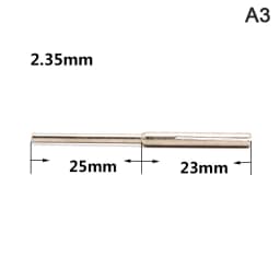 10PCS/12PCS 2.35mm 3mm Shank Sandpaper Clamp Split Mandrels Long Abrasive Holder Clip Rod For Rotary Tools