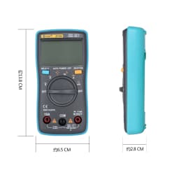 Digital Multimeter ZT100 4000 counts DC/AC Voltage Current Capacitance Hz Diode Ohm tester Ammeter Voltmeter Backlight