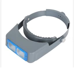 1.5X2X2.5X3.5X Professional Head Wearing Magnifier Optivisor Eye Loupe 4 Lens Magnifier For Watch Repair Jewelry Making Welding