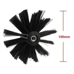 100mm /150mmChimney Brush Rotary Chimney Brush Nylon Dryer Vent Cleaning Brush Chimney Dust Remover Household Cleaning Tools