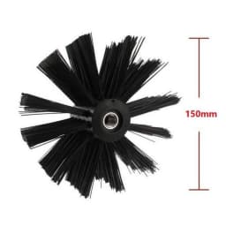 100mm /150mmChimney Brush Rotary Chimney Brush Nylon Dryer Vent Cleaning Brush Chimney Dust Remover Household Cleaning Tools