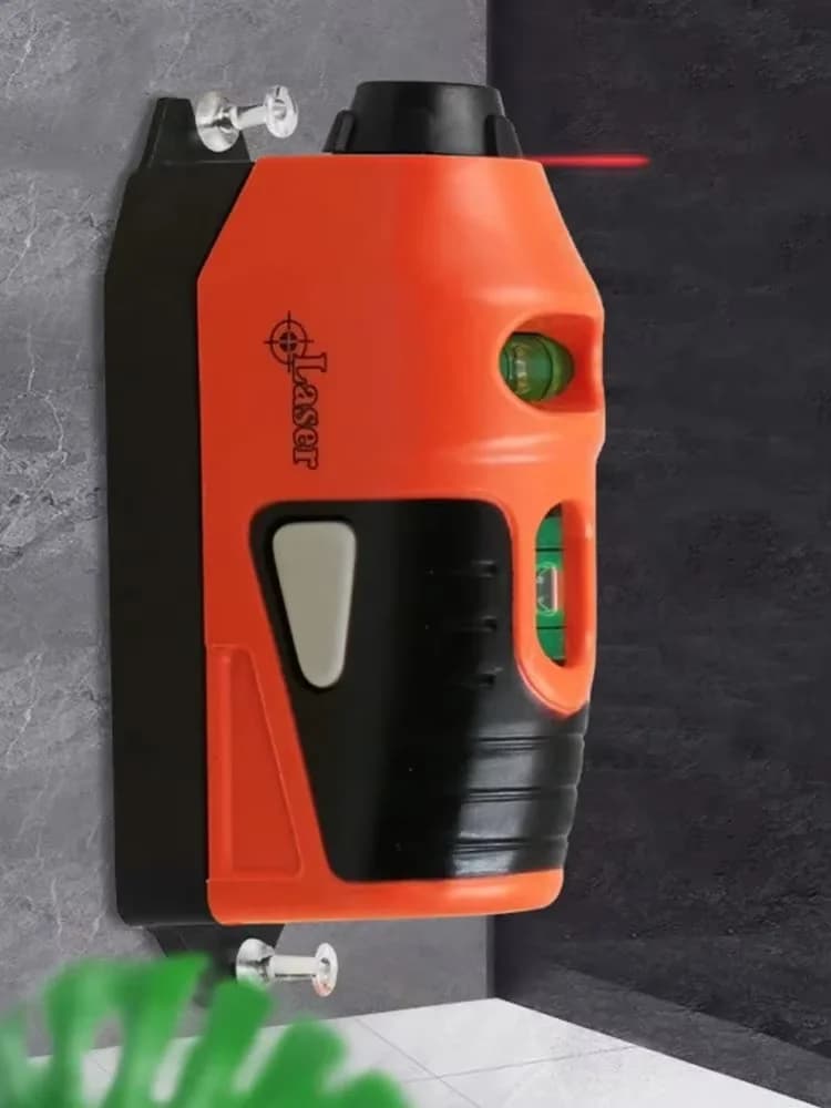 Mini Portable Laser Level Vertical Spirit Level Tool Laser Level Vertical Horizontal Laser Line Projection Measuring Tools