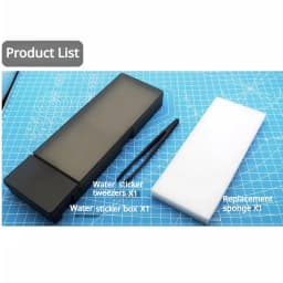 MS068 Water Transfer Printing Paper Box for Gundam Model Assembling Military Tool Large Capacity Easy to Pick Up and Separate