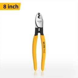 BAIHU 6/8/10 inch Insulated Cable Cutter Electrician Professional Pliers Shock Wire Stripper Pliers Cable Scissors Hand Tools