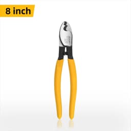 BAIHU 6/8/10 inch Insulated Cable Cutter Electrician Professional Pliers Shock Wire Stripper Pliers Cable Scissors Hand Tools