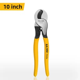 BAIHU 6/8/10 inch Insulated Cable Cutter Electrician Professional Pliers Shock Wire Stripper Pliers Cable Scissors Hand Tools