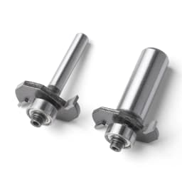 1pc 6mm 12mm Shank Ball T-cutter Woodworking Milling Router Bit Slotting Cutter 2-in-1 Slotting Crabapple Angle Milling Cutter