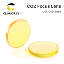 Focus Lens USA CVD ZnSe DIA 12 15 18 19.05 20 FL 38.1 50.8 63.5 76.2 101.6 127mm for CO2 Laser Engraving Cutting Machine