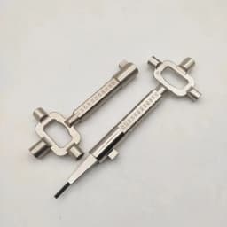 Multi-Purpose Lock Cylinder Gauge Cam Turner Spindle Turner Tool for Locksmith Auto Repair and Cylinder Removal Accessories
