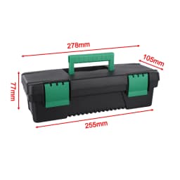 10Inch Tool Box Plastic Tool Storage Case For Carpentry Electrical Repairs Tool Handheld Toolbox Storage Box Plastic Toolbox