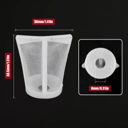 10/20Pcs Spray Gun Filters Disposable Gravity Feed Paint Strainer Nylon Gravity Type Feed Spray Gun Filters for Most Spray Gun