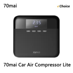 Original 70mai Portable Air Compressor Tire Inflator Air Pump for Car Tires DC 12V Tire Pump Preset tire pressure For Bike Ball