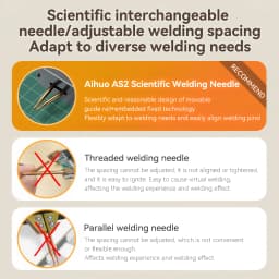 Awgem 90 Gears Adjustable Spot Welder Portable Handheld Spot Welding Machine Energy Storage Spot Welding DIY for 18650 Battery